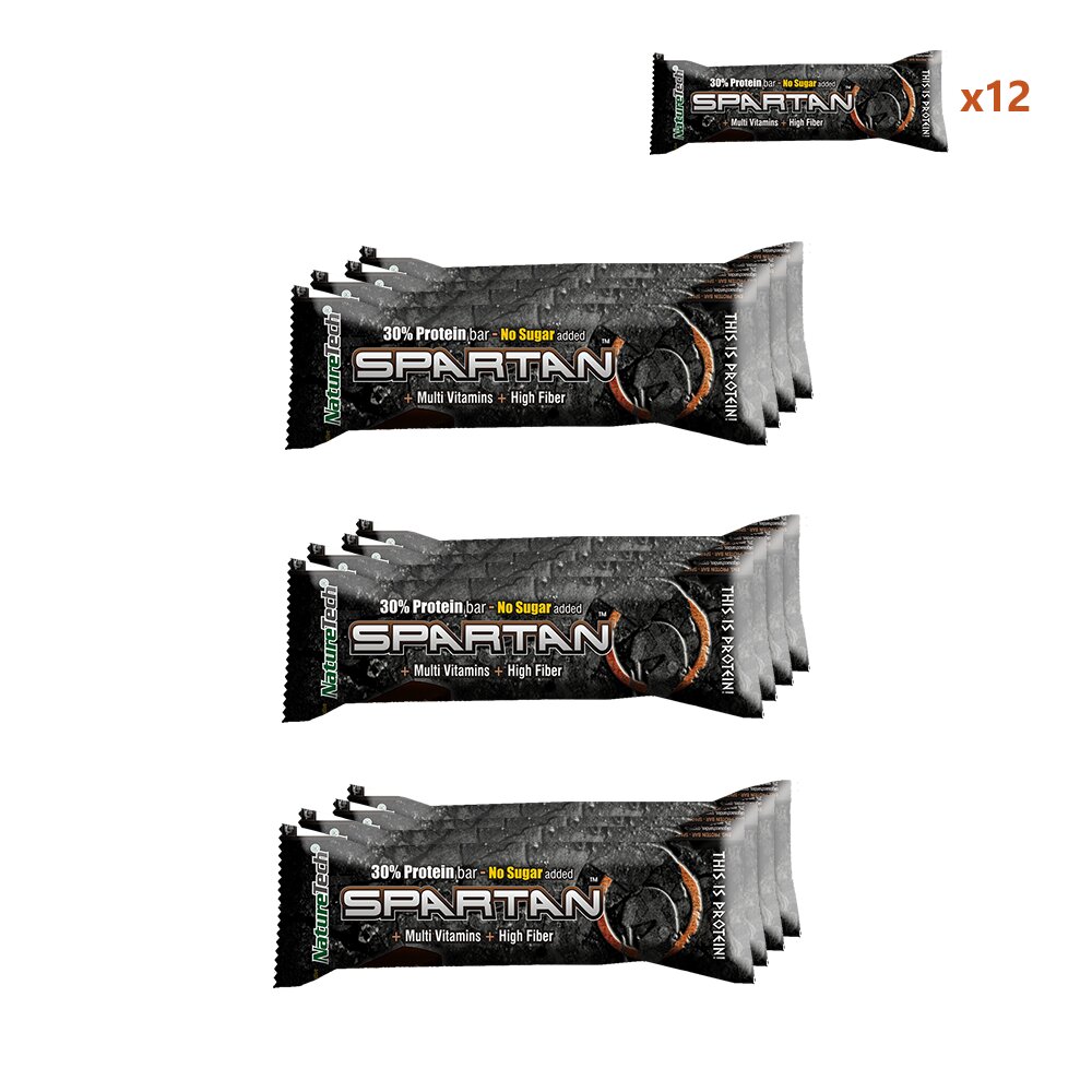 Spartan Μπάρα Πρωτεΐνης Σοκολάτα 80g x12