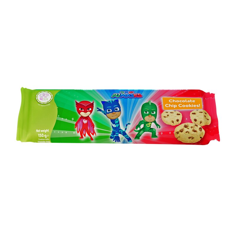Kids Valley PJ Masks Cookies with Chocolate Chip 150g